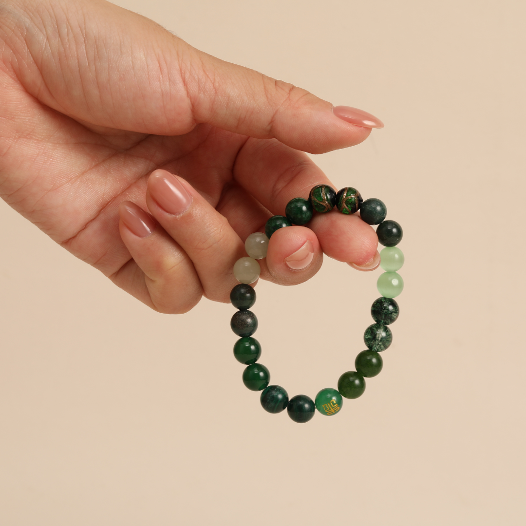 Five-Element Crystal Bracelets